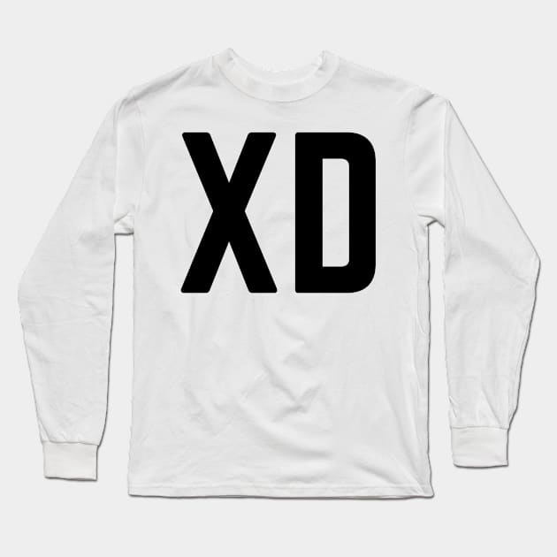 XD funny word Long Sleeve T-Shirt by richercollections